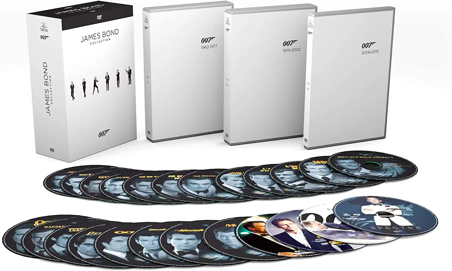 James Bond 007 : Intégrale des 24 Films [Édition Limitée] 5051889673613 DVD