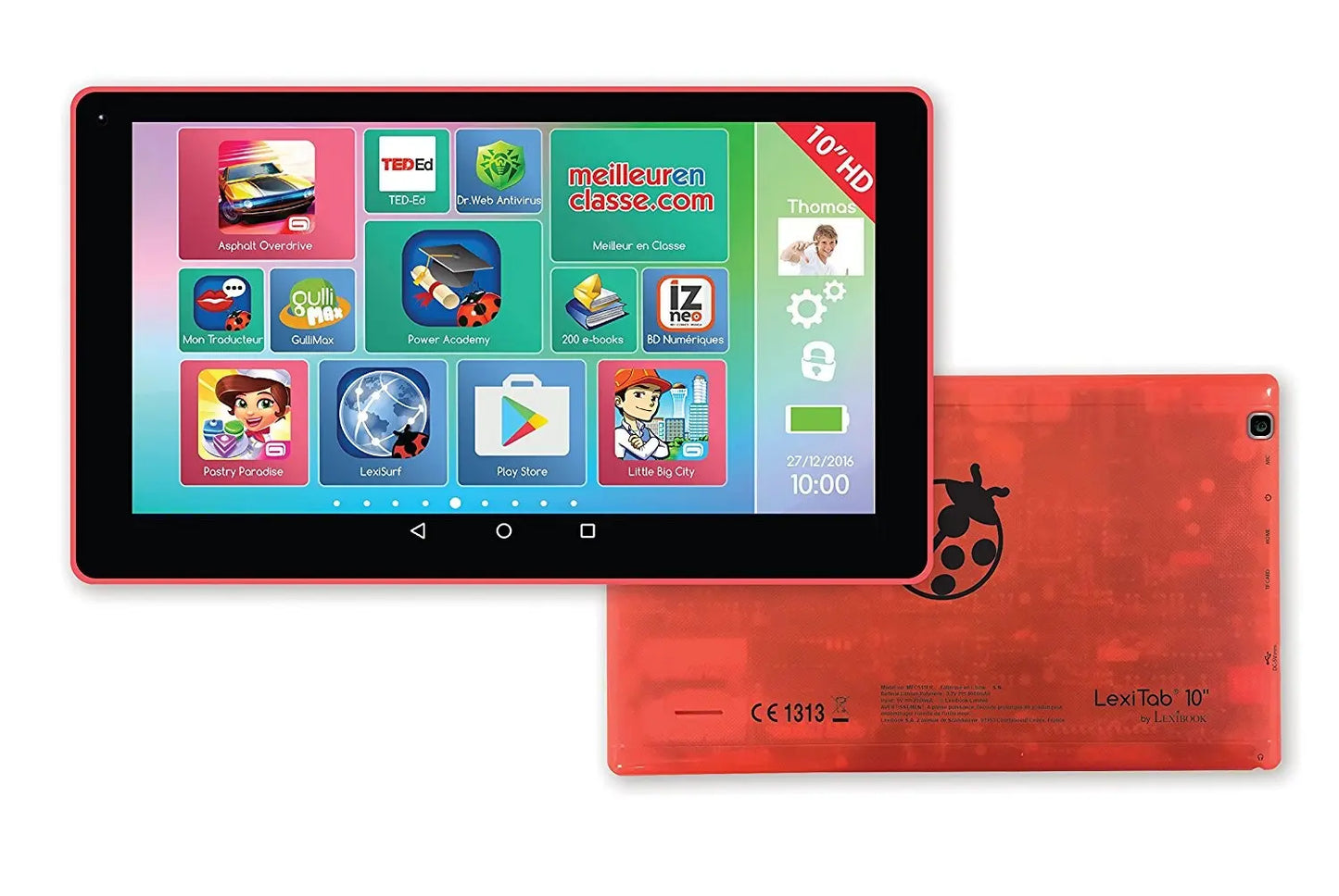 LEXIBOOK - Lexitab 10 pouces LEXIBOOK