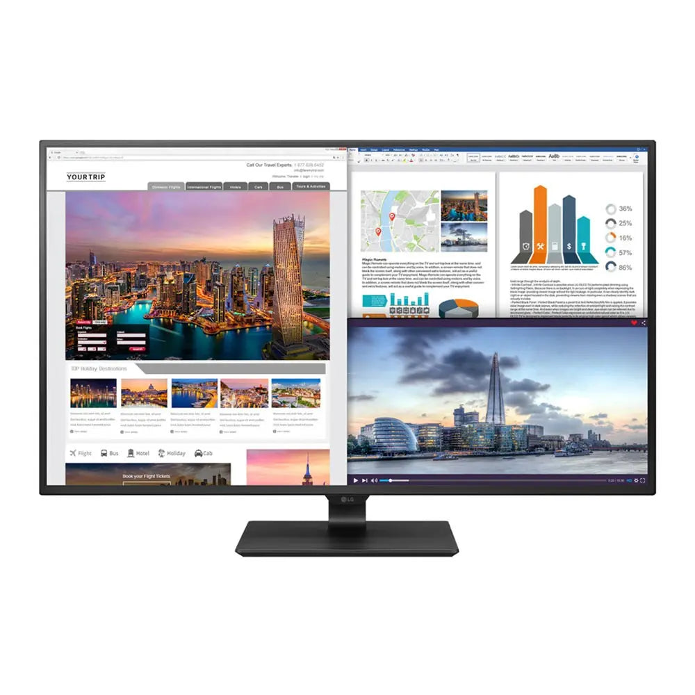 LG 43" LED 43UD79-B Écran LCD avec Concentrateur 43UD79-B.AEU 8806087352559 LG