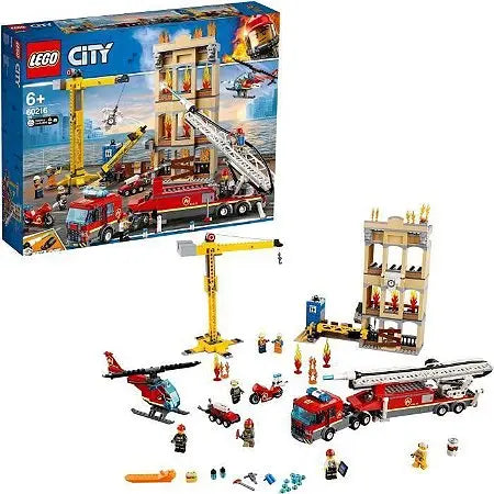 Lego® City - Les Pompiers Du Centre-Ville - 60216 lego