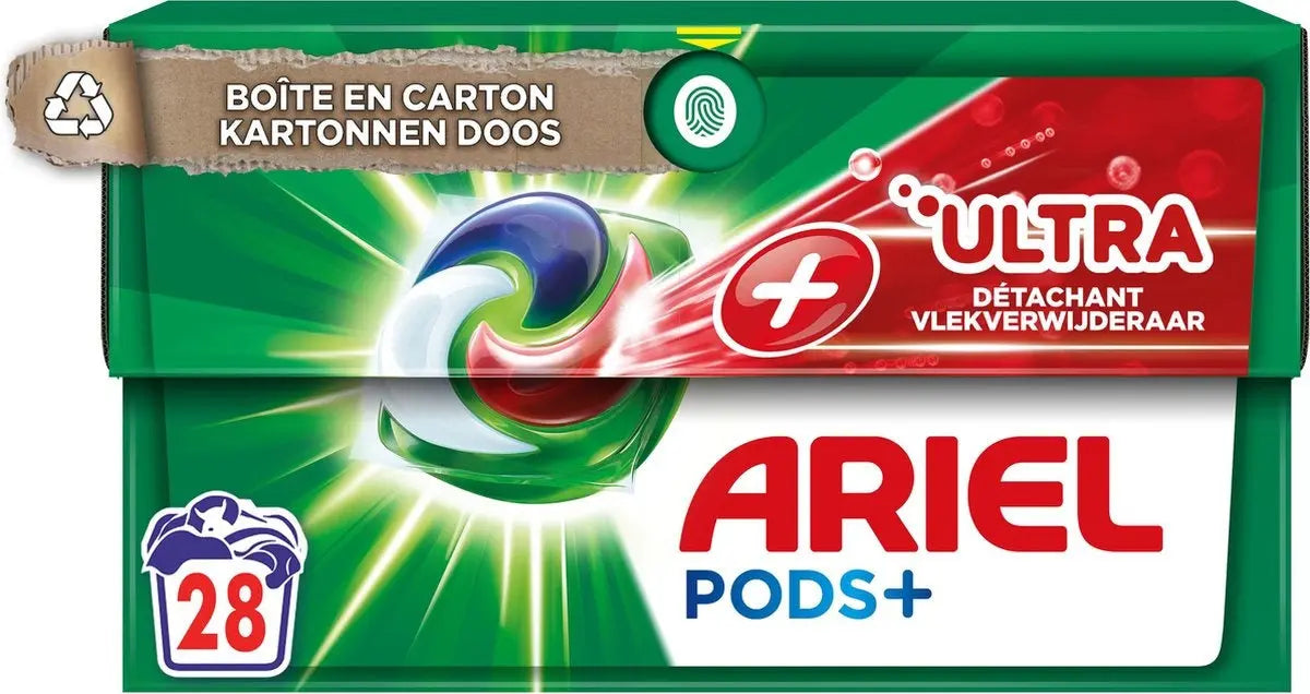 Lessive Capsule Extra Clean Power ARIEL 8001090785930 Albert René