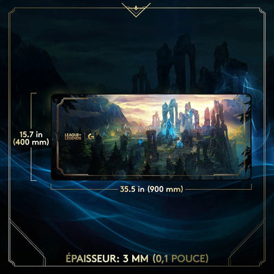 Logitech G G840 XL Gaming Mouse Pad (Edition League of Legends) 5099206099401 logitech