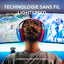Logitech G435 LIGHTSPEED & Bluetooth sans Fil Casque Gaming, Casque léger circum-auriculaire, Micro intégré, Batterie de 18h, Compatible avec Dolby Atmos, PC, PS4, PS5 logitech