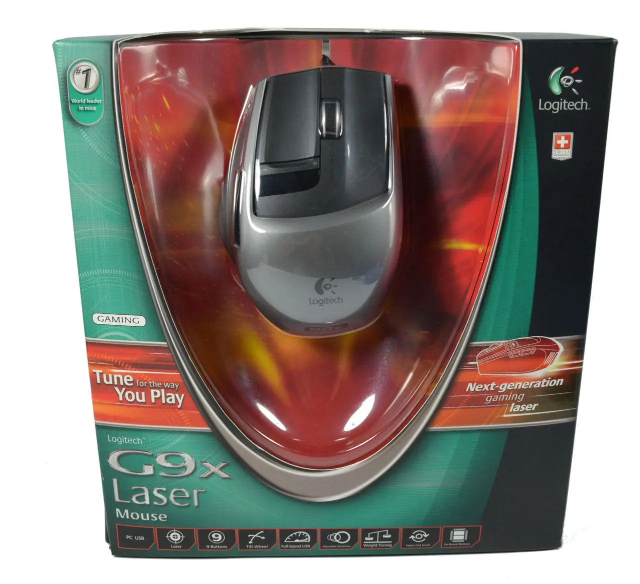 Logitech G9X Laser Mouse edition modern warfare 3 Tecin.fr