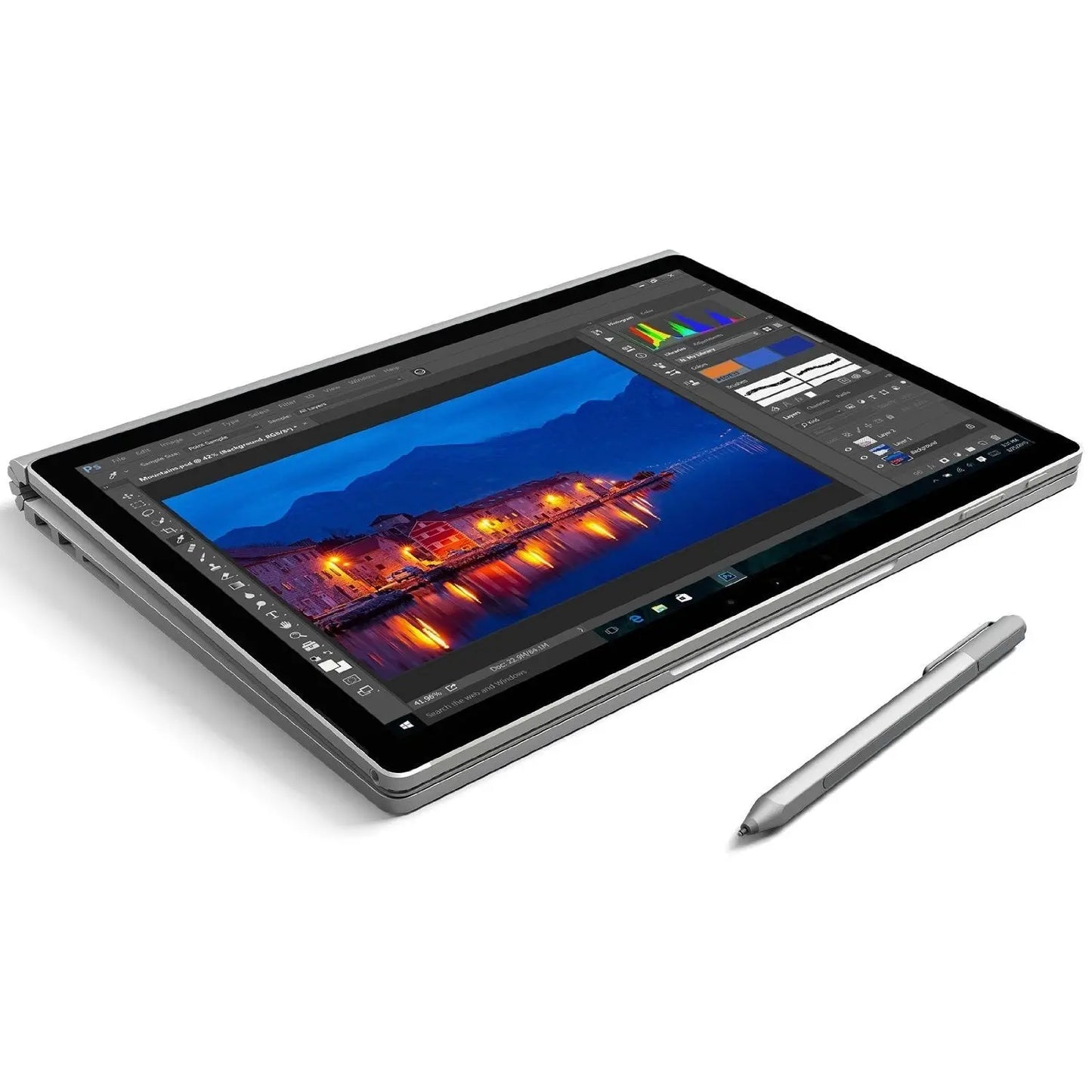 Microsoft Surface Book - 13.5" - Core i5 6300U - Win 10 Pro 64 bits - 8 Go RAM - 128 Go SSD - français Microsoft
