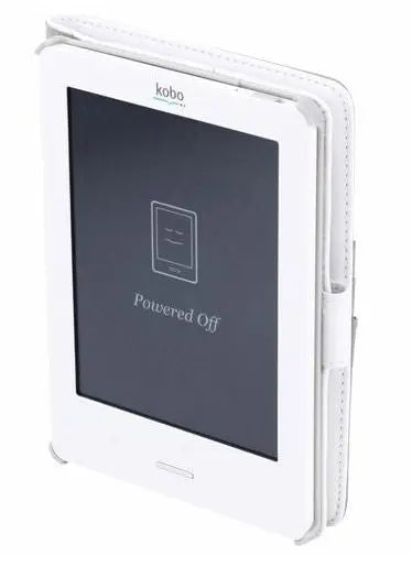 Modelabs Etui Portfolio Cuir Blueway pour liseuse numérique Kobo By Fnac Blanc Modelabs