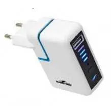 PLUS STOCK Chargeur Universel USB avec batterie intégrée de 1000 mA BLUESTORK