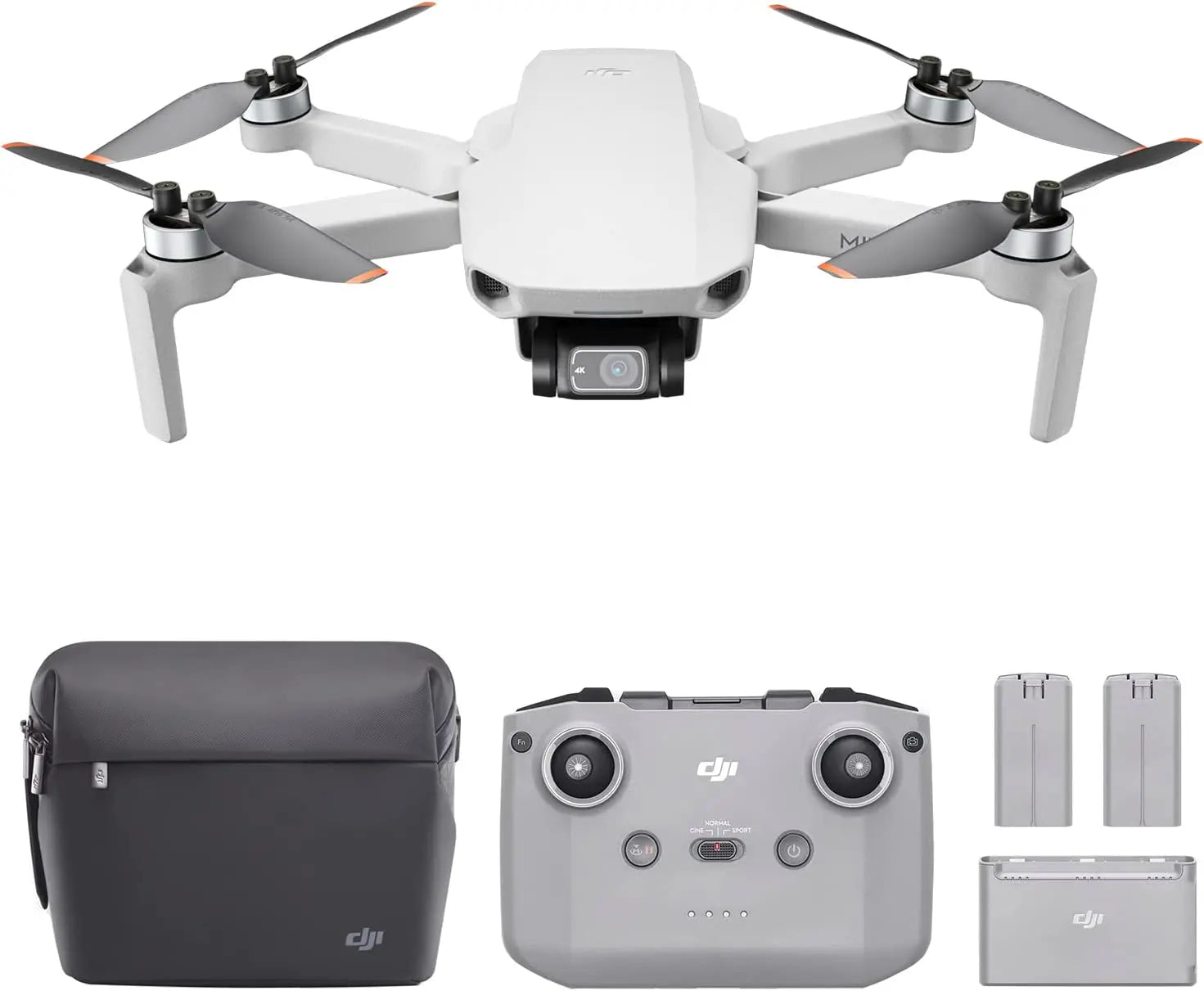 Parrot Bebop Drone with Skycontroller Red freeshipping - Tecin.fr