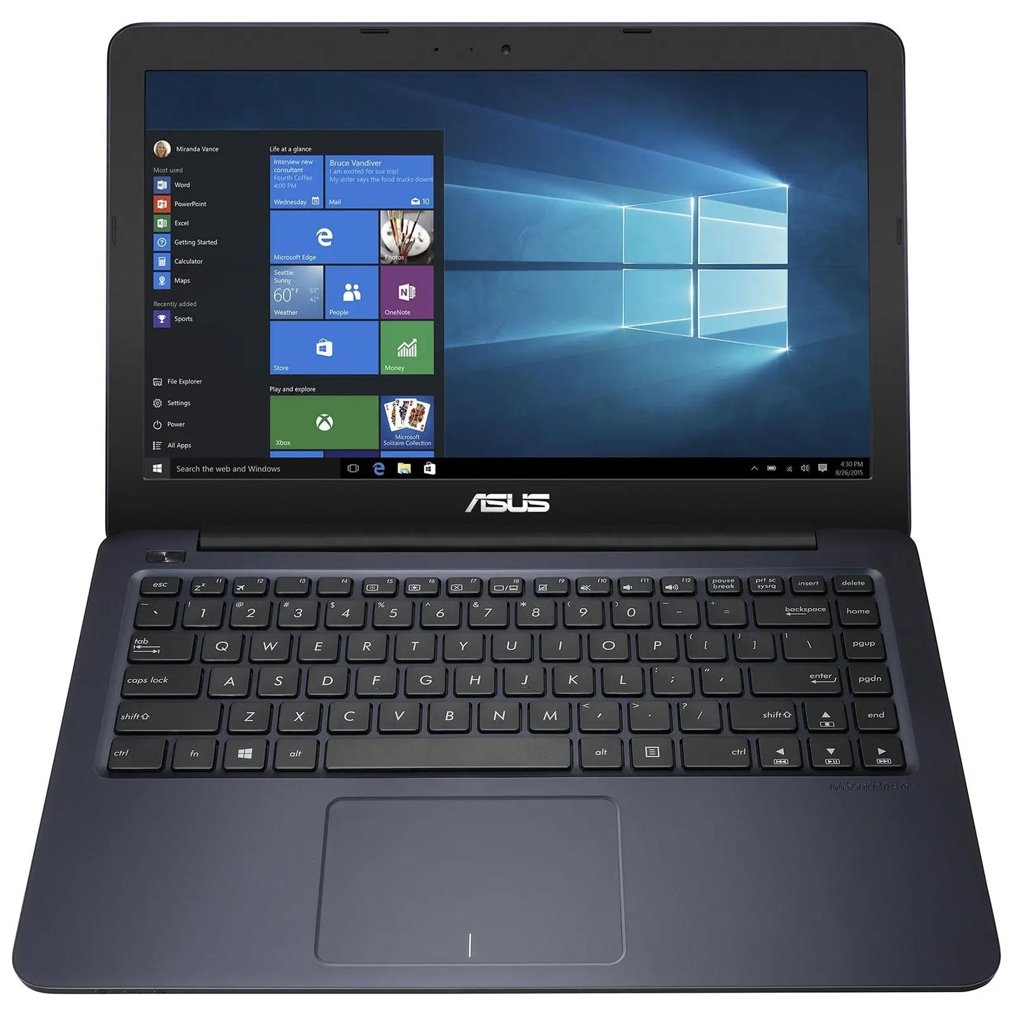 Pc portable ASUS EeeBook E402NA-GA073T Bleu 4712900715668 ASUS