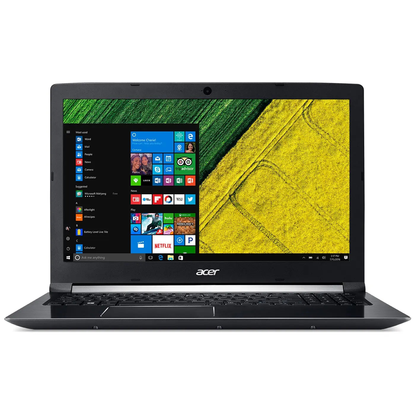 Pc portableAcer Aspire 7 A715-71G-57JW Noir 4713883230827 acer