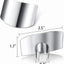 Protège-Doigts en Acier Inoxydable Protecteur de Doigt Protecteur de Coupe de Couteau Garde de Couteau pour Cuisine Patelai