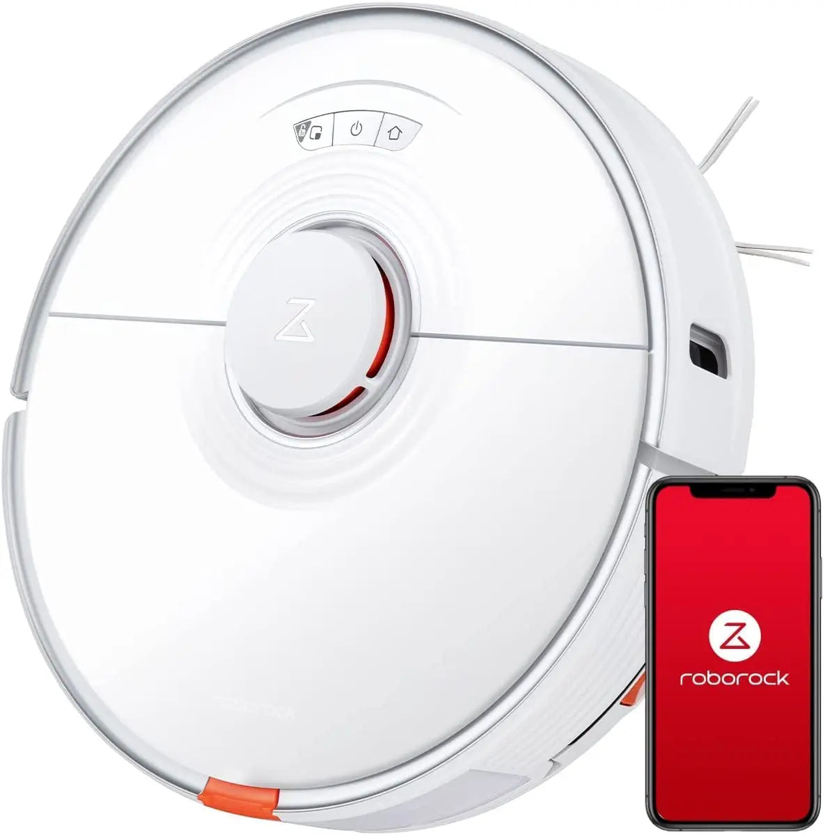 Roborock S7 Aspirateur Robot Puissant 2500 Pa Robot Aspirateur Laveur Connecté par WiFi/Alexa/APP 9331418177529 Roborock