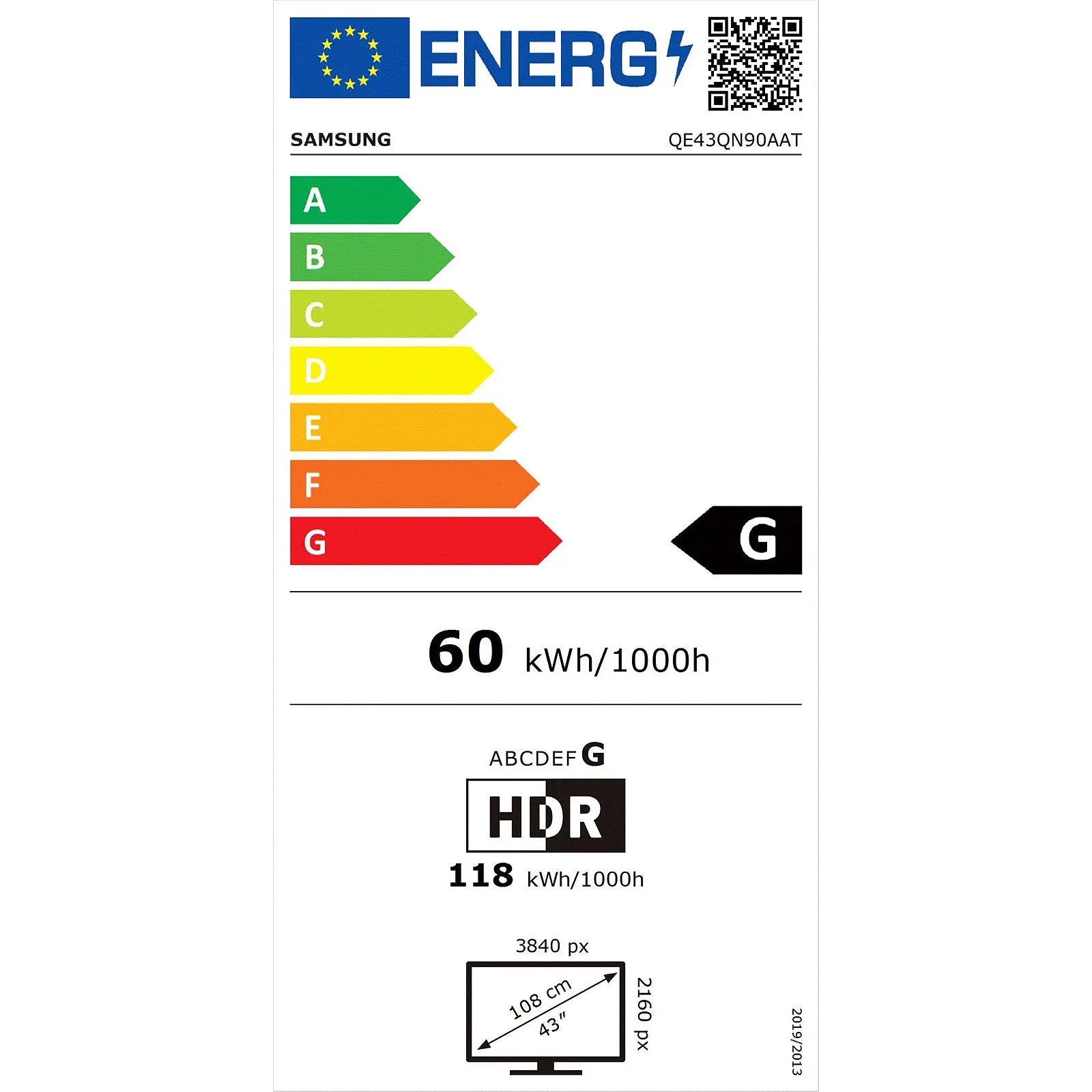 Samsung Neo QLED QE43QN90A 8806092664098 Samsung