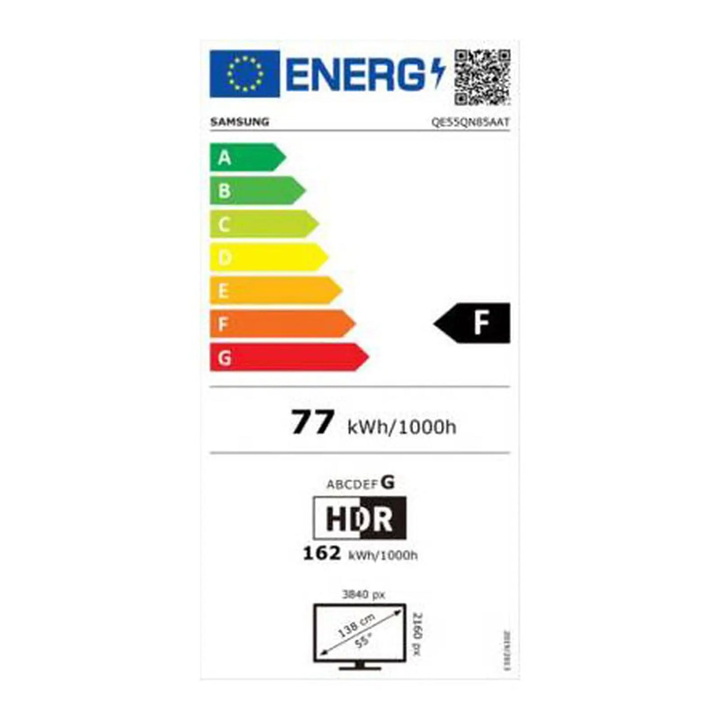 Samsung Neo QLED QE55QN85A 8806090986666 55 POUCES Samsung