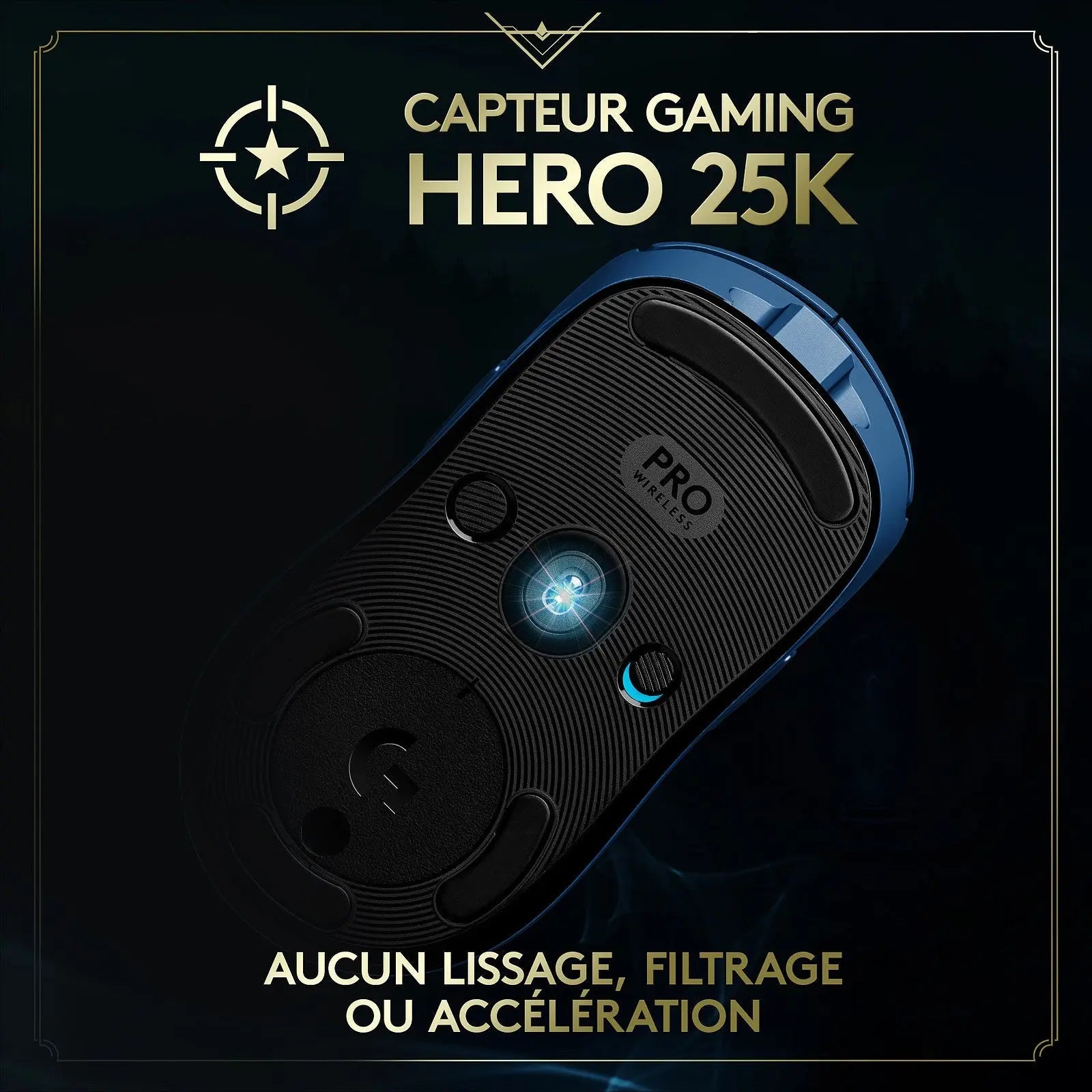 Souris Logitech G Pro Wireless Gaming Mouse (Edition League of Legends) 5099206099821 logitech