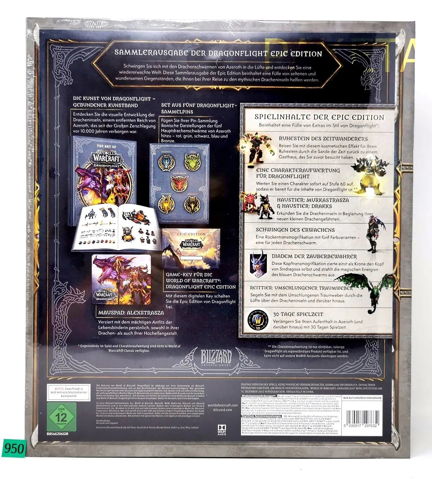 World of Warcraft : Dragonflight - Edition Collector SONY